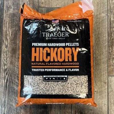 Traeger Hickory Wood Pellets Prem Meats